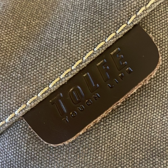 Tolfe Tough Life Brown/ Grey Tote Bag - Picture 2 of 8